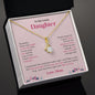 My Daughter | Always in my heart - Alluring Beauty necklace