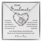 My Soulmate | You complete me - Love Knot Necklace