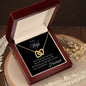My Wife | You are my queen - Interlocking Hearts necklace