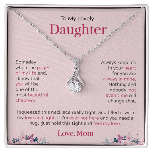 My Daughter | Always in my heart - Alluring Beauty necklace